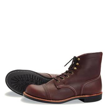 Red Wing Heritage Iron Ranger - Bordove 6 Inch Cizmy Panske, RW062SK